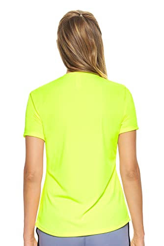 Expert Brand USA-Made Women's Drimax Dry Fit Short Sleeve Athletic T-Shirt