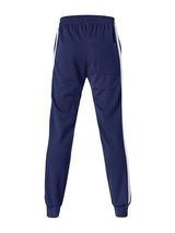 Hat and Beyond Mens Made in USA Premium Track Jacket & Pants Striped Sweatsuit Athletic Casual Essentials Gym