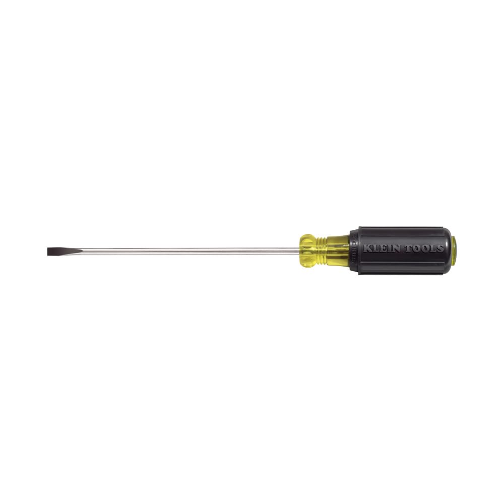 Klein Tools 601-8 3/16-Inch Cabinet Tip Screwdriver, 8-Inch, Made in USA