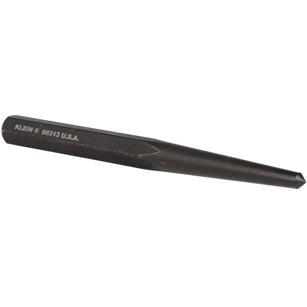Klein Tools 66312 Center Punch, 3/8-Inch by 5-Inch, Made in USA