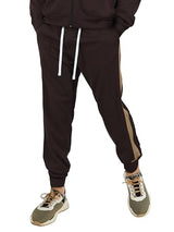 Hat and Beyond Mens Made in USA Premium Track Jacket & Pants Striped Sweatsuit Athletic Casual Essentials Gym