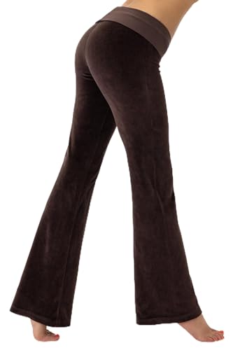 Velour Garment Dye Yoga Legging
