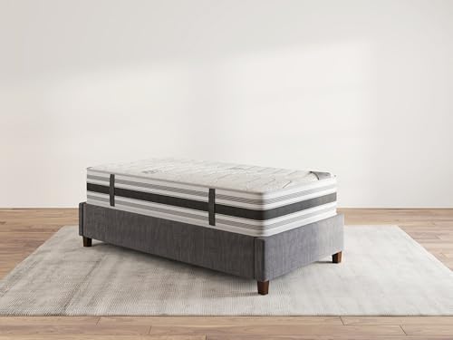 Ottomanson 9" Queen Mattress in a Box Made in USA, Medium-Firm Mattress, Hybrid Mattress Cool Improved Airflow with Edge to Edge Pocket Coil, Bed in A Box, Ottopedic