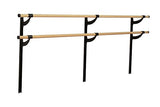 VITA Barre Wall-Mounted Ballet Barre, Wood | Adjustable Height, Made in USA, Home, Studio or Gym Exercise Equipment for Kids & Adults | Dance, Fitness, Pilates