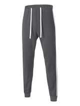 Hat and Beyond Mens Made in USA Premium Track Jacket & Pants Striped Sweatsuit Athletic Casual Essentials Gym