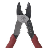 Klein Tools 2005N Wire Cutter, Made in USA, Stripper, Crimper Tool, Strips 10-18 AWG Stranded, Crimps 10-22 AWG Terminals, with Shear Cutter