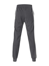 Hat and Beyond Mens Made in USA Premium Track Jacket & Pants Striped Sweatsuit Athletic Casual Essentials Gym