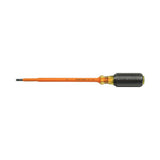 Klein Tools 602-4-INS 1/4-Inch Cabinet Tip Insulated Screwdriver, 4-Inch, Made in USA