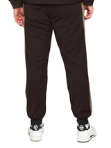Hat and Beyond Mens Premium USA Made Striped Track Suit Athletic Casual Running Workout Sweat Suit Combo Track Jacket & Pant