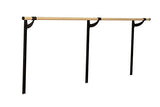 VITA Barre Wall-Mounted Ballet Barre, Wood | Adjustable Height, Made in USA, Home, Studio or Gym Exercise Equipment for Kids & Adults | Dance, Fitness, Pilates