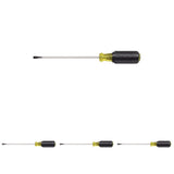 Klein Tools 601-8 3/16-Inch Cabinet Tip Screwdriver, 8-Inch, Made in USA