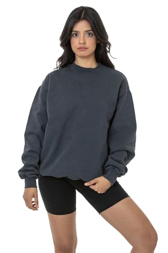 Los Angeles Apparel Heavy Fleece Crewneck Sweater (Garment Dye 2)