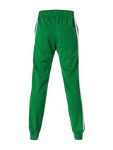 Hat and Beyond Mens Made in USA Premium Track Jacket & Pants Striped Sweatsuit Athletic Casual Essentials Gym