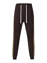 Hat and Beyond Mens Made in USA Premium Track Jacket & Pants Striped Sweatsuit Athletic Casual Essentials Gym