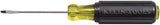 Klein Tools 85484 Screwdriver Set, Made in USA, Mini Slotted and Phillips Screwdrivers with Tip-Ident and Premium Chrome Plated Shafts, 4-Piece