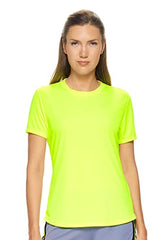 Expert Brand USA-Made Women's Drimax Dry Fit Short Sleeve Athletic T-Shirt