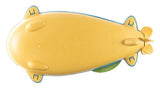 Green Toys Submarine in Yellow & blue - BPA Free, Phthalate Free, Bath Toy with Spinning Rear Propeller. Safe Toys for Toddlers, Babies