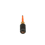 Klein Tools 602-4-INS 1/4-Inch Cabinet Tip Insulated Screwdriver, 4-Inch, Made in USA