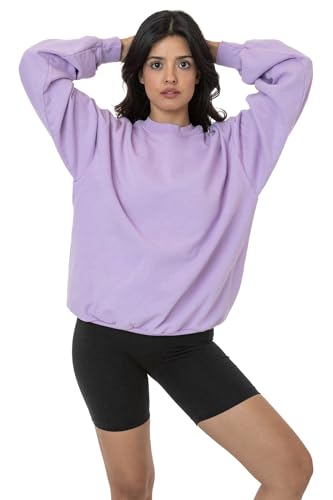 Los Angeles Apparel Heavy Fleece Crewneck Sweater (Garment Dye 2)