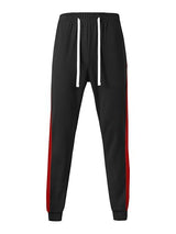 Hat and Beyond Mens Made in USA Premium Track Jacket & Pants Striped Sweatsuit Athletic Casual Essentials Gym