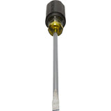 Klein Tools 605-6 1/4-Inch Cabinet Tip Screwdriver, Heavy Duty, 6-Inch, Made in USA