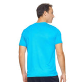 Expert Brand USA-Made Men's Oxymesh Crewneck Short Sleeve Active T-Shirt for Sports Hiking Running Gym