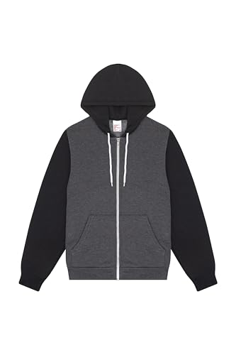 Los Angeles Apparel Flex Fleece Zip Up Hoodie