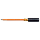 Klein Tools 602-4-INS 1/4-Inch Cabinet Tip Insulated Screwdriver, 4-Inch, Made in USA
