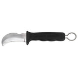 Klein Tools 1580-3 Skinning Knife, Made in USA, Ergonomic Handle With Oversized Ring, 2-Inch Fixed Klein Kurve Blade
