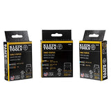 Klein Tools 450-003 Heavy Duty Staples, Made in USA, 19/32 x 11/32-Inch Insulated Staples for Romex and Other Cables, for Klein Tools Stapler No. 450-100