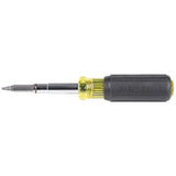 Klein Tools 80027 Screwdriver Set, 11-in-1 Multi-bit Screwdriver, 6-in-1 Stubby Screwdriver, Phillips, Slotted, Square, Torx Bits, 2-Piece