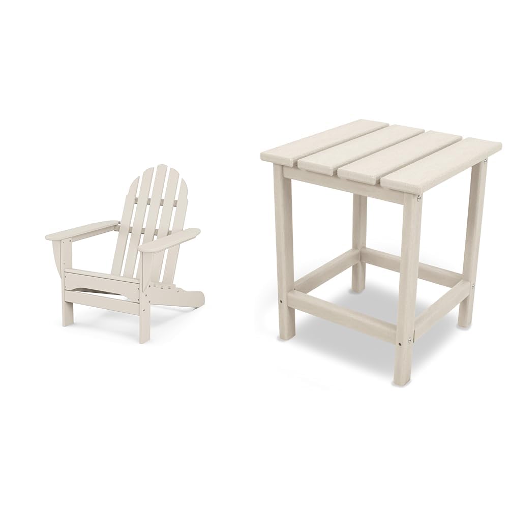 POLYWOOD AD4030PB Classic Outdoor Adirondack Chair, Pacific Blue