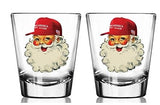 FJB Trump Santa Shot Glass - Set of 2