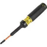 Klein Tools J215-8CR Multitool Pliers, Hybrid Multi Purpose Tool / Crimper, Wire Stripper, Bolt Shearing, Wire Grabbing, Twisting, Looping