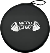 Micro Gainz Hard Shell Carrying Case for 2.5LB Dumbbell Micro Plates