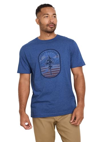 Jockey Men's Casualwear Outdoors Heritage Graphic Short Sleeve T-Shirt