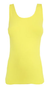 NIKIBIKI Women Seamless Basic Jersey Tank Top, Made in U.S.A, One Size