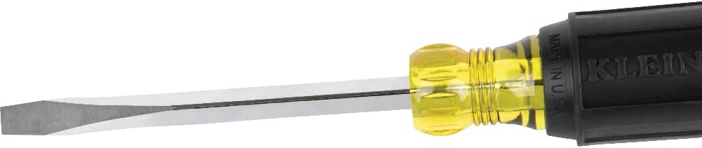 Klein Tools 85442 Screwdriver 2-Piece Set, Made in USA, 1/4 Keystone and #2 Phillips, Cushion Grip, Round and Square Shank, Heat Treated, Home Improvement