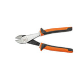 Klein Tools D228-8-INS Pliers, Made in USA, Insulated Diagonal Cutting Pliers with 1000V Rated Dual-Layer Grips and High-Leverage Design, 8-Inch