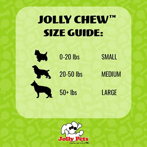 Jolly Pets Flex-N-Chew Bobble Orange Large 3 in (JTJB03)