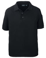 Akwa Men's Short Sleeve Cotton Pique Tactical Polo Made in USA