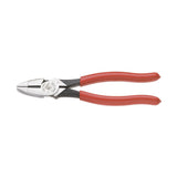 Klein Tools HD213-9NETH Lineman's Pliers, Made in USA, Oversized Heavy Duty, High Leverage Side Cutting Pliers, 9-Inch