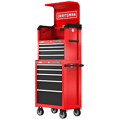 CRAFTSMAN S2000 26IN 4-DRAWER CHEST W/LIGHT & DIVIDE (CMST32642RB)