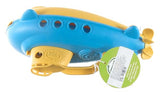 Green Toys Submarine in Yellow & blue - BPA Free, Phthalate Free, Bath Toy with Spinning Rear Propeller. Safe Toys for Toddlers, Babies