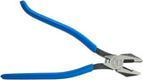 Klein Tools 94508 Pliers Set, Made in USA, Ironworker's Diagonal Cutting Pliers and Heavy Duty Side Cutters, Tie Wire Cutter for Rebar Work, 2-Piece Kit