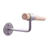 VITA Barre Wall-Mounted Single Ballet Barre, Cambre, Wood | Fixed Height, Made in USA, Home, Studio or Gym Exercise Equipment for Kids & Adults | Dance, Fitness, Pilates