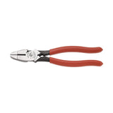 Klein Tools HD213-9NETH Lineman's Pliers, Made in USA, Oversized Heavy Duty, High Leverage Side Cutting Pliers, 9-Inch