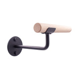 VITA Barre Wall-Mounted Single Ballet Barre, Plie, Wood | Fixed Height, Made in USA, Home, Studio or Gym Exercise Equipment for Kids & Adults | Dance, Fitness, Pilates