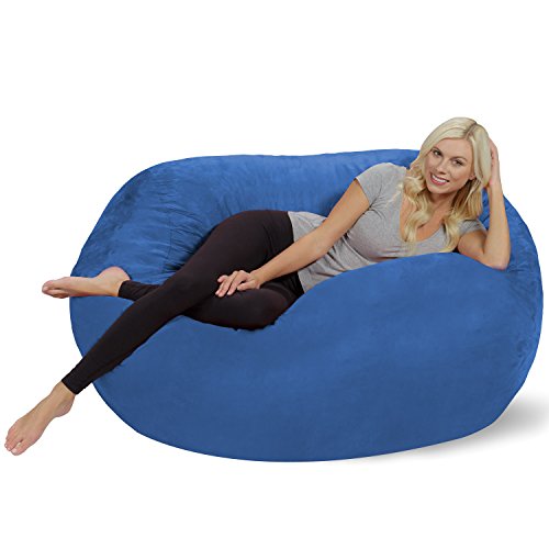 Chill Sack - Bean Bag Lounger, 5-Feet, Royal Blue