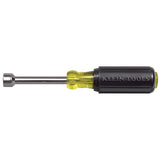 Klein Tools 630-5MM 5 mm Nut Driver with 3-Inch Hollow Shaft and Cushion Grip Handle, Made in USA